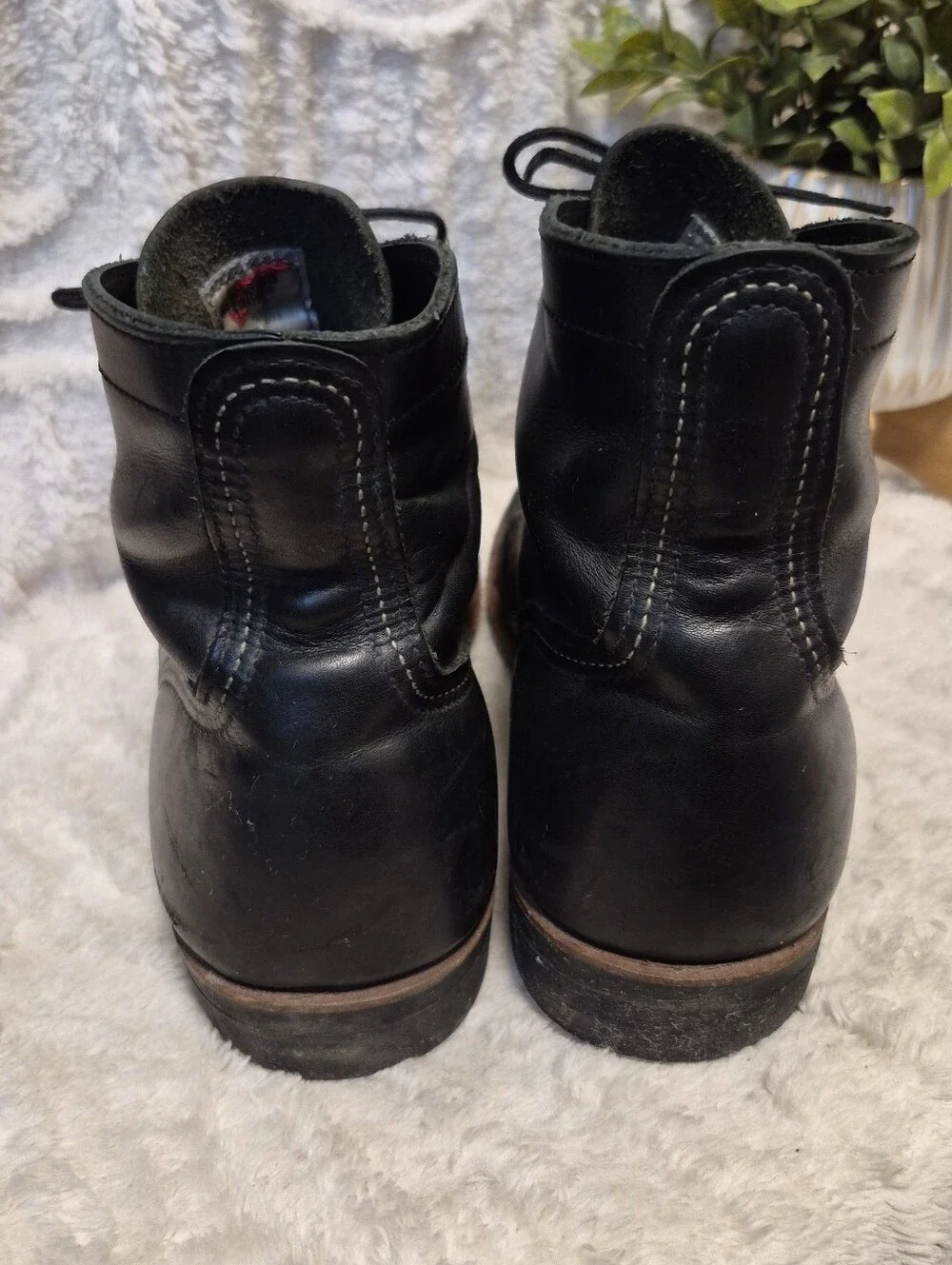 Red Wing Heritage Boots Iron Ranger 8084 Men's Sz 10.5 Black Leather